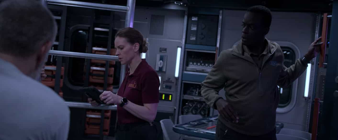 hilary swank space show