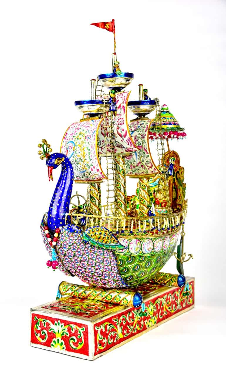 Meenakari ship