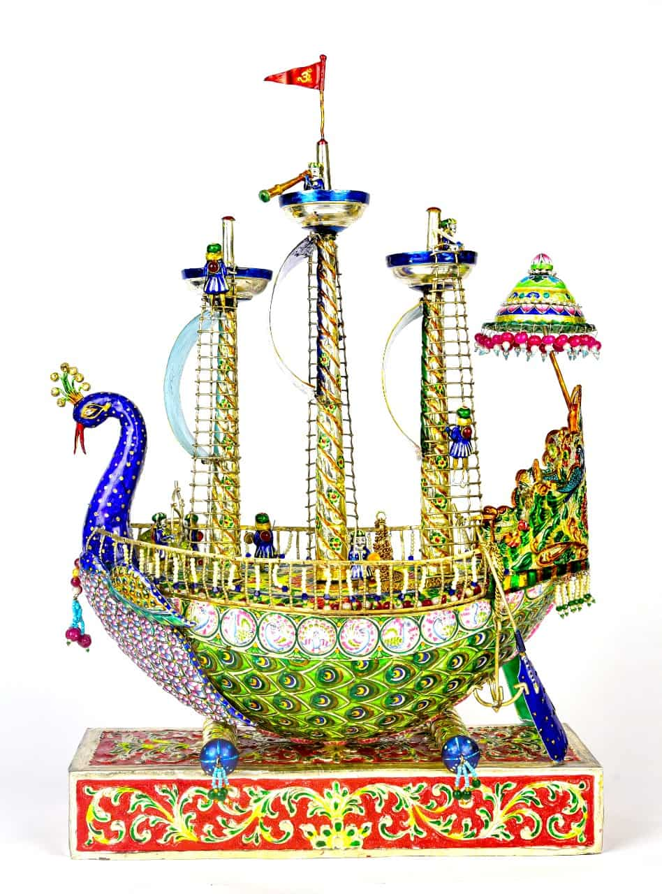 Meenakari ship