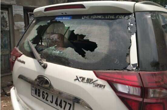 car vandalised