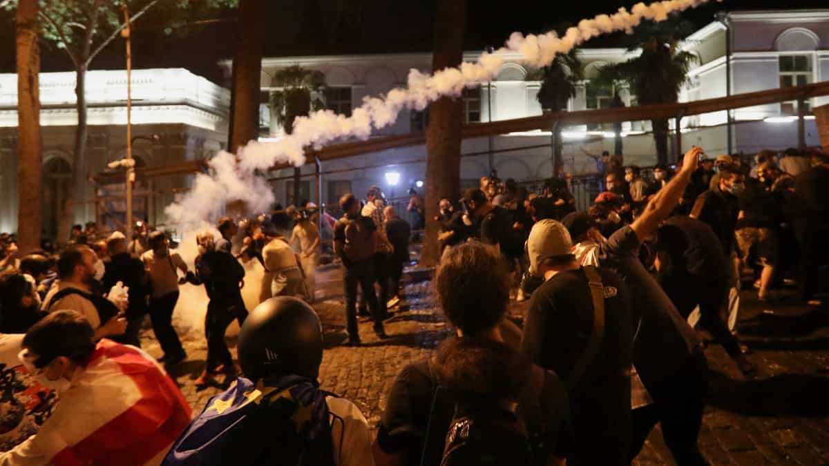 Georgia protest