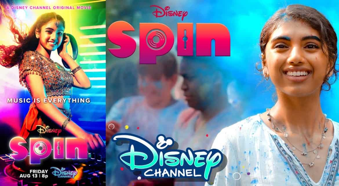 Avantika in  Disney's 'Spin' posters