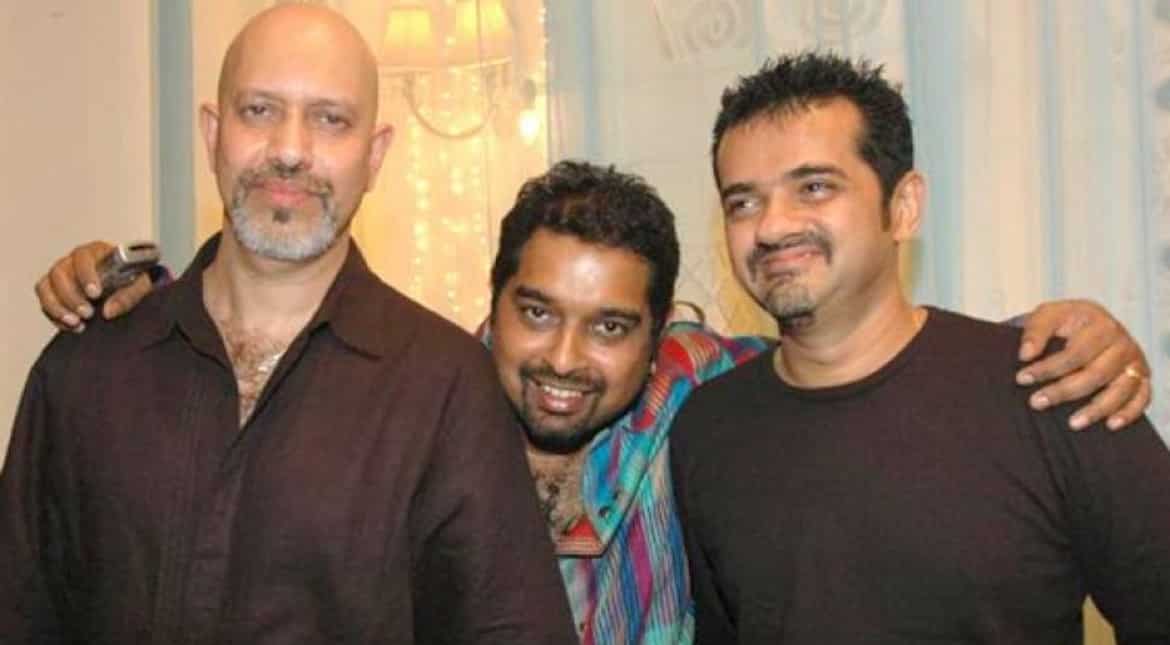 A bromance that has lasted decades: Shankar, Ehsaan and Loy share a light moment together