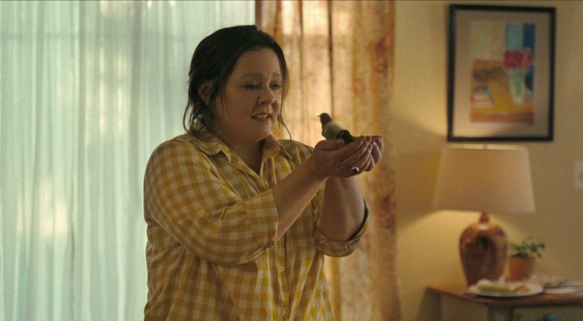 Melissa McCarthy's a mother who has lost her infant daughter in the movie