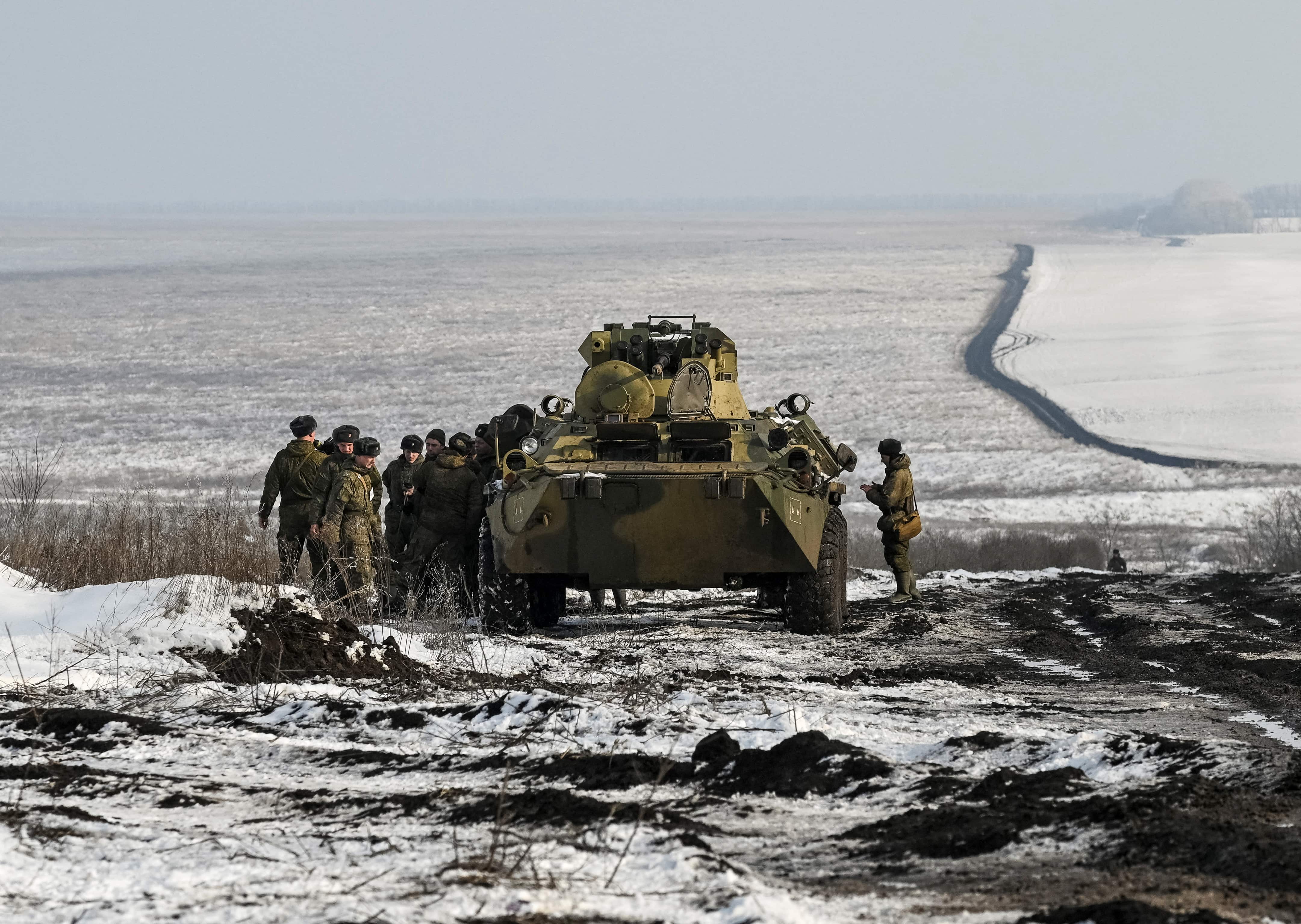 Russian service members