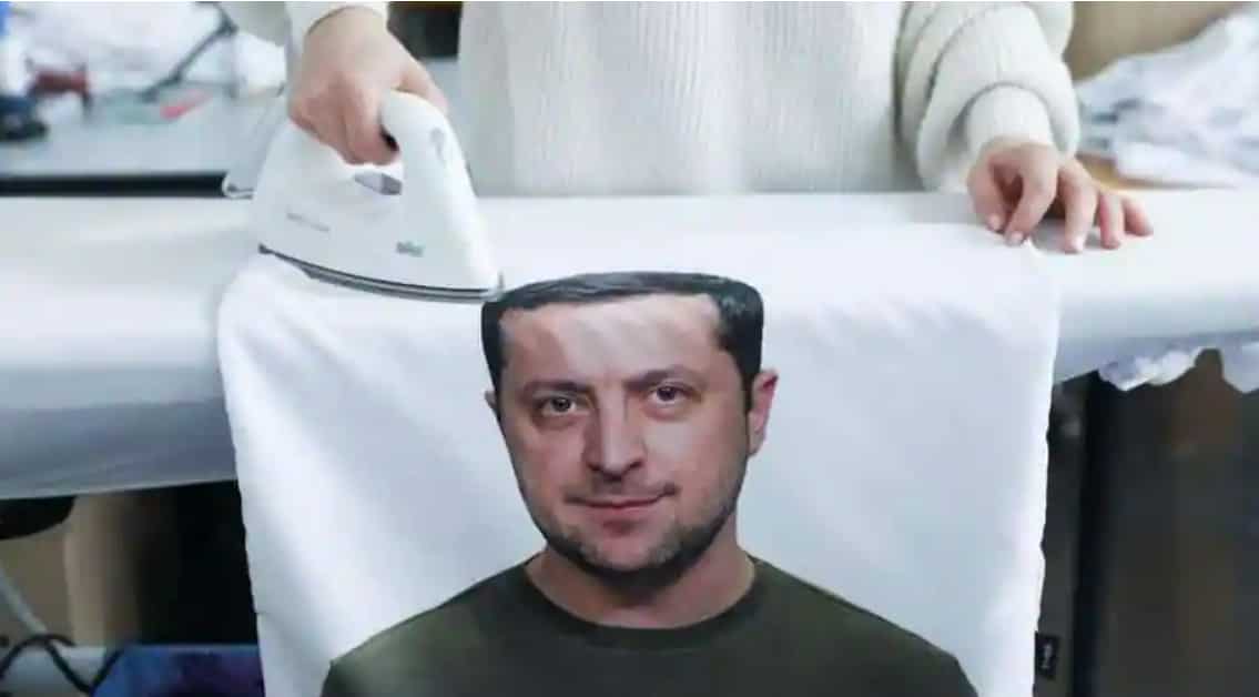 Zelensky pillow