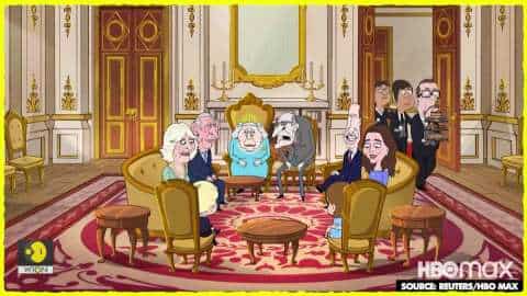 The British royal family get animated in new HBO Max series ...
