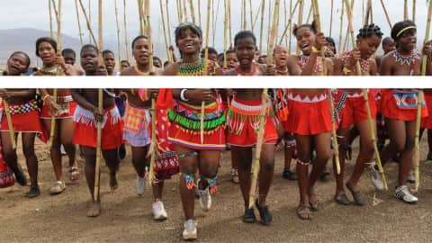 Watch: Zulu 'bare-breasted maiden' dance revived first time since Covid