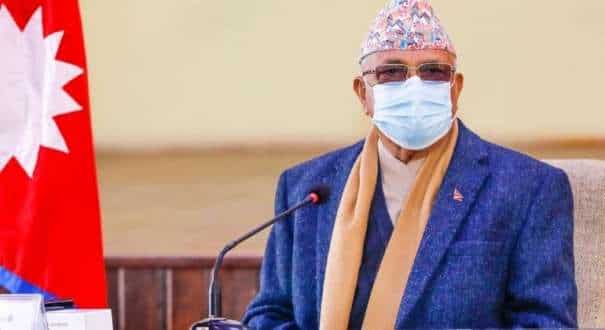 Nepal Prime Minister K.P. Sharma Oli