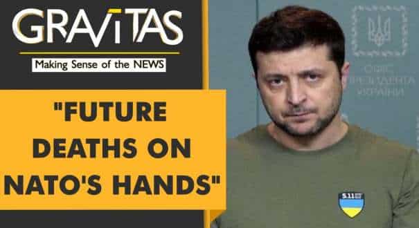 Gravitas: Zelensky lashes out at NATO over no-fly zone