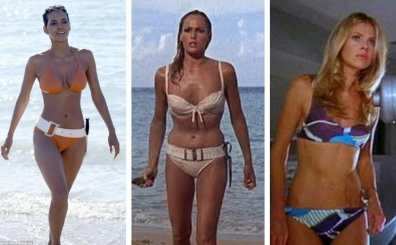 James Bond girls iconic swimsuits News - Latest James Bond girls iconic