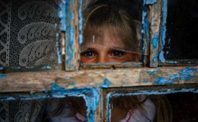 In pics - Ukrainian children return to school amid ongoing Russian conflict