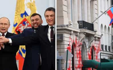 In pics: Lavish Russian ceremony for formal annexation of four Ukrainian regions