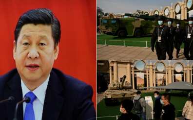 Display of ballistic missiles to piece of Moon: China celebrates President Xi Jinping in massive exhibition