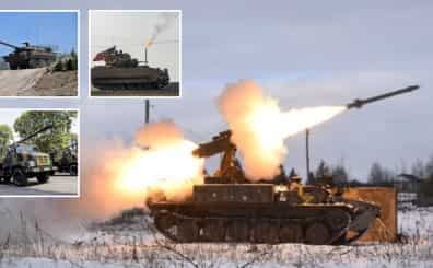 From Challenger tanks to Caesar howitzers: Western allies step up weapons supplies to Ukraine