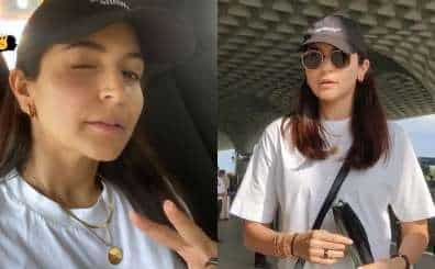 Anushka Sharma opts for comfy athleisure look as she jets off to Bengaluru for IPL