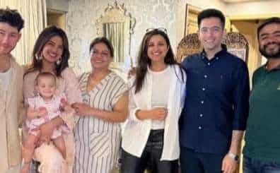 Parineeti's husband wishes sister-in-law Priyanka Chopra with unseen fam pic