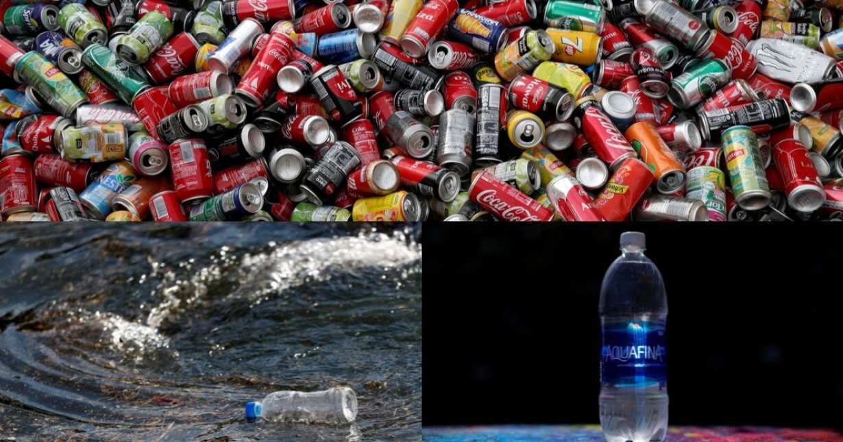 Plastic bottles versus aluminium cans Who'll win the global water