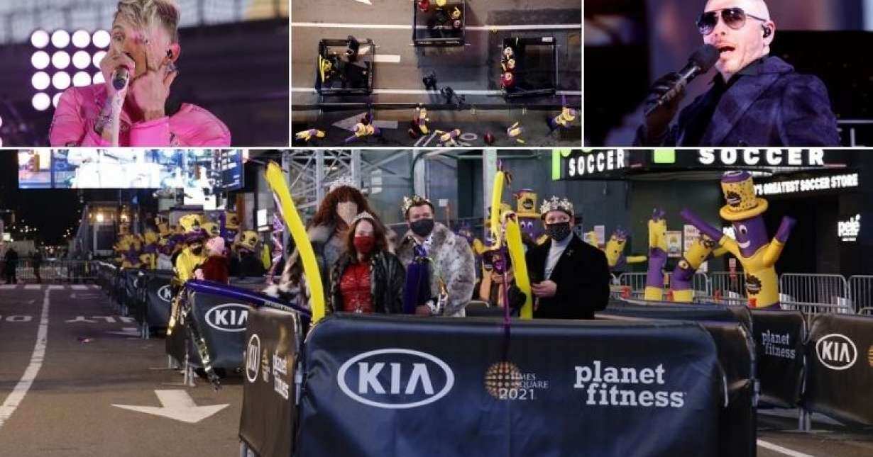 Times Square S Famous New Year Countdown Goes Socially Distanced With A Touch Of Glamour World News Wionews Com