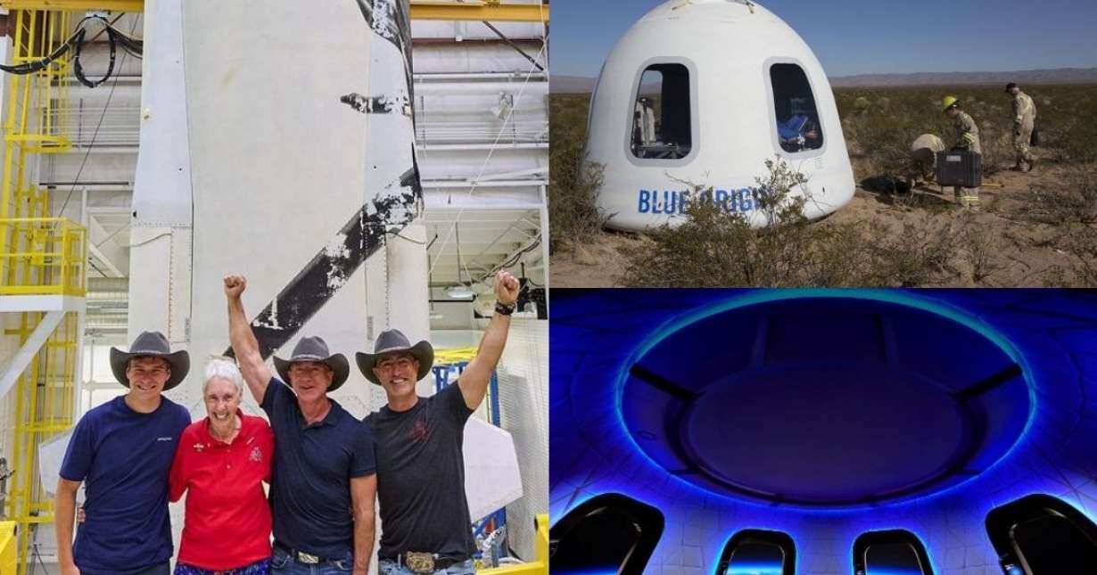 Get to know the who's who of Blue Origin's first crewed flight - World News