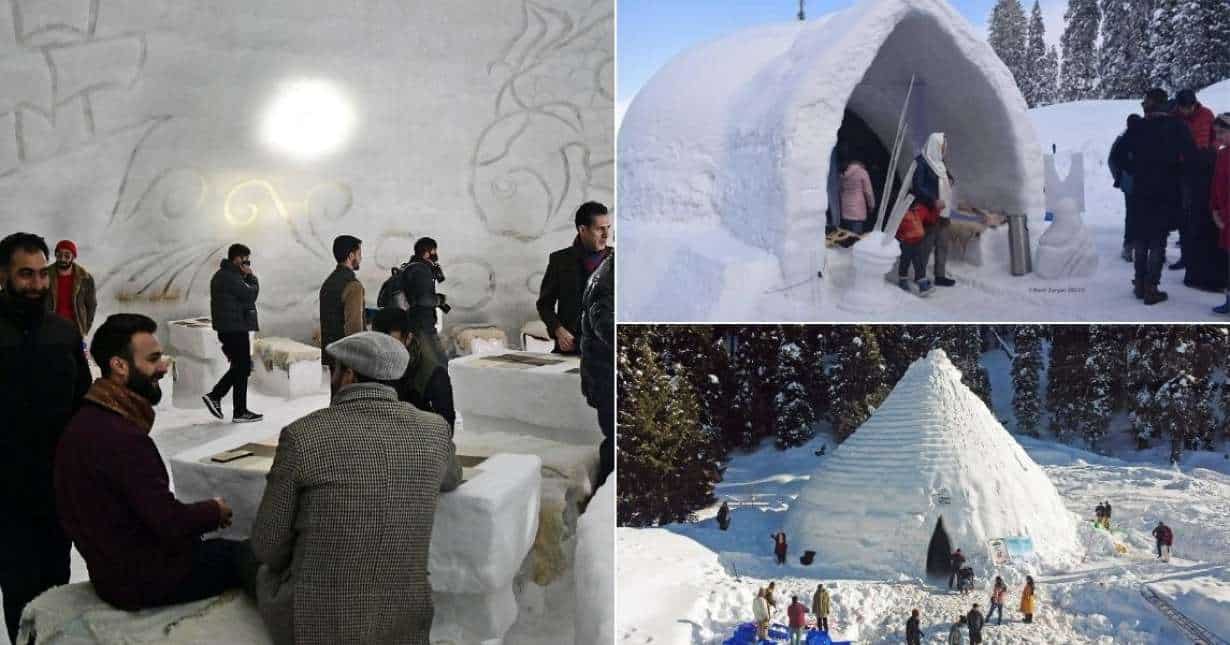 'World's largest igloo cafe' in India's Jammu and Kashmir attracts new