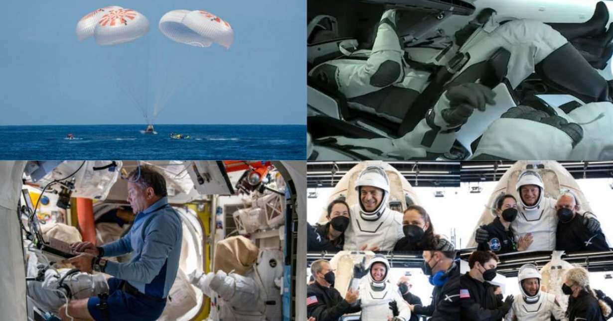 'Space tourists': First-ever all private astronaut team splashes down safely after a historic trip to ISS - Vimarsana News