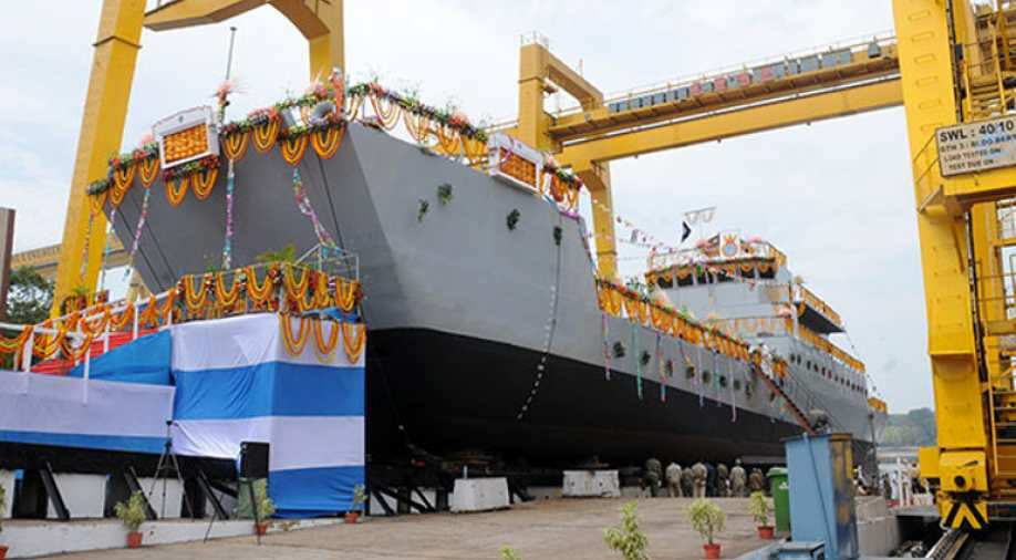 Garden Reach shipyard to India?s first to produce 100 warships