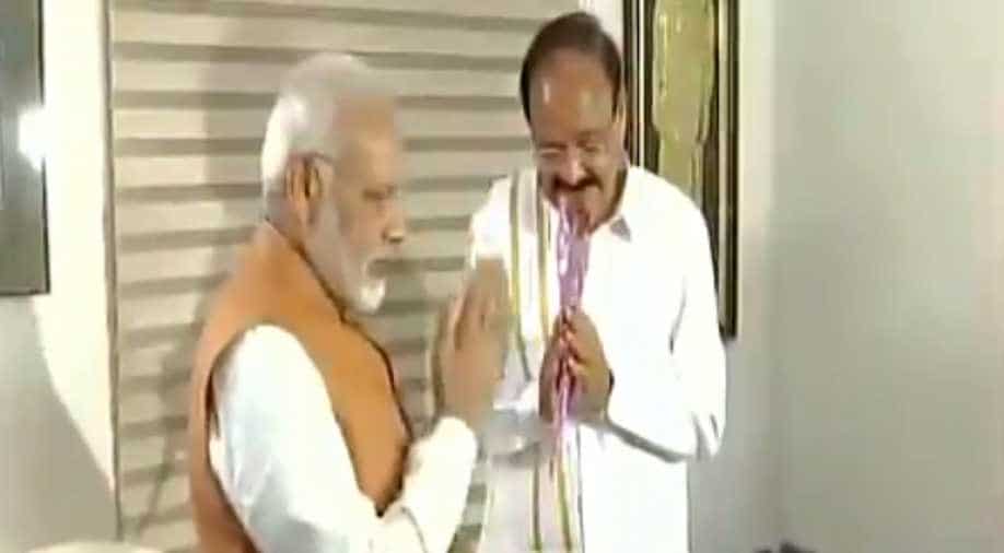 Greetings pour in for Venkaiah Naidu, India's 13th vice-president