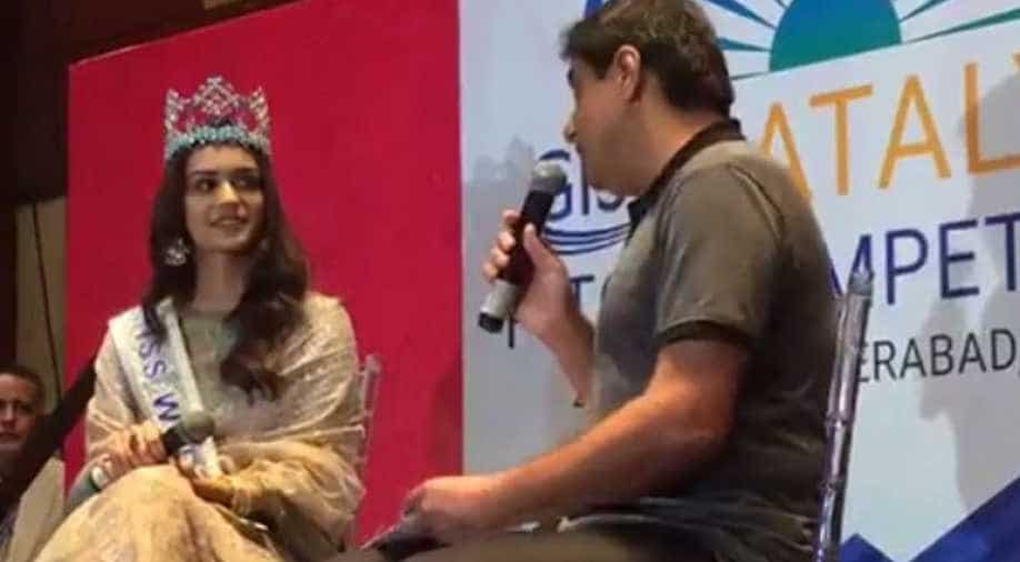 GES 2017, Day 2, Live Updates: Prosperity of women is the prosperity of the society, says Manushi Chillar