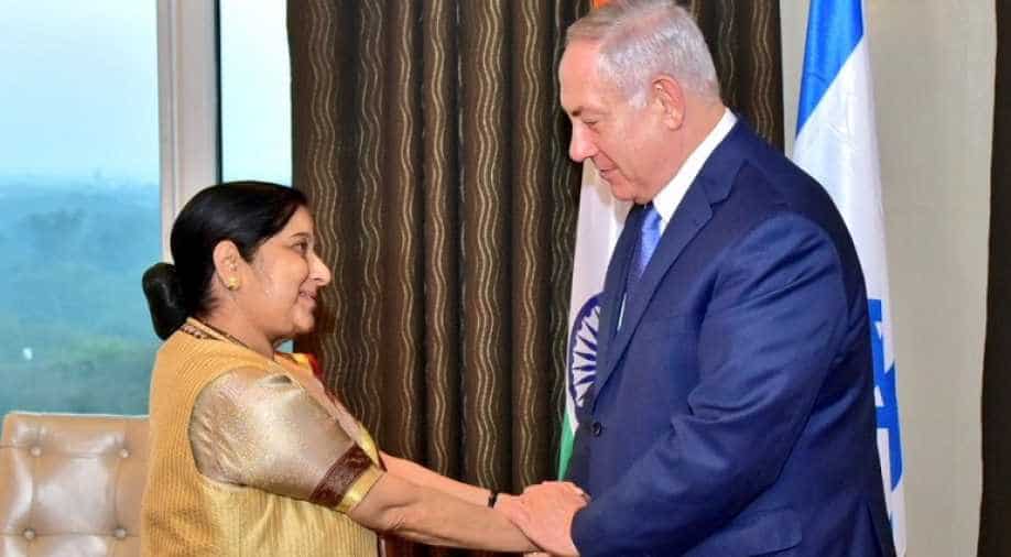 Watch live updates: Israeli PM calls on External Affairs Minister Sushma Swaraj