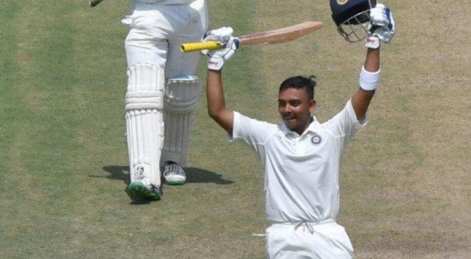 I Was Ready For My Debut Even In England Prithvi Shaw Sports News Wionews Com