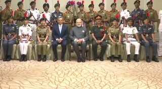 Live: PM Modi gives awards to winning teams of first India-Singapore Hackathon