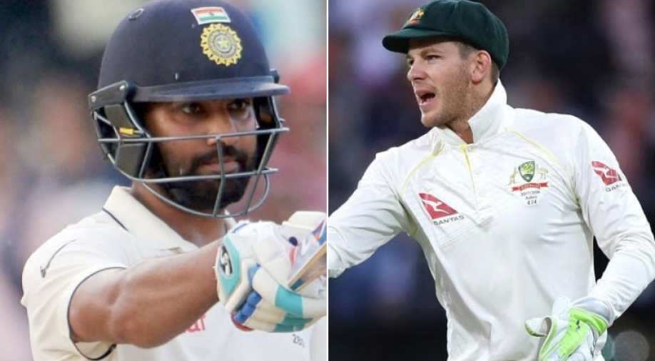 Watch: Tim Paine sledges Rohit with IPL banter, Twitterati ...
