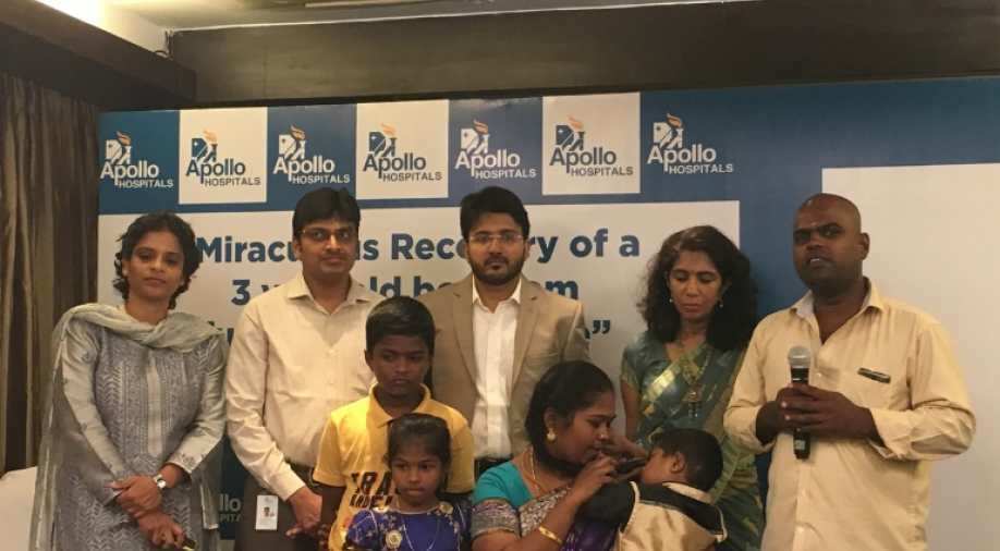 How modern medical technology and miracles saved Chennai's 3year old