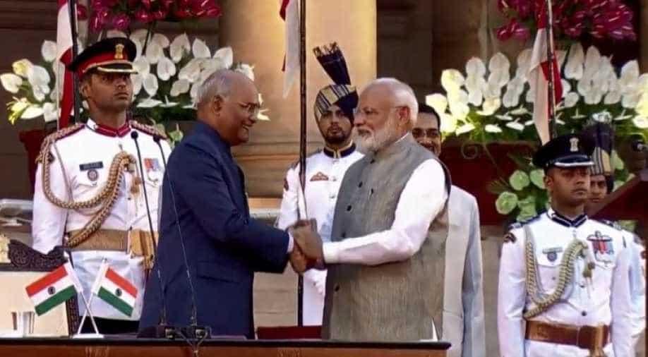 Live: 57 ministers sworn in as PM Modi begins second term Live: 57 ministers sworn in as PM Modi begins second term