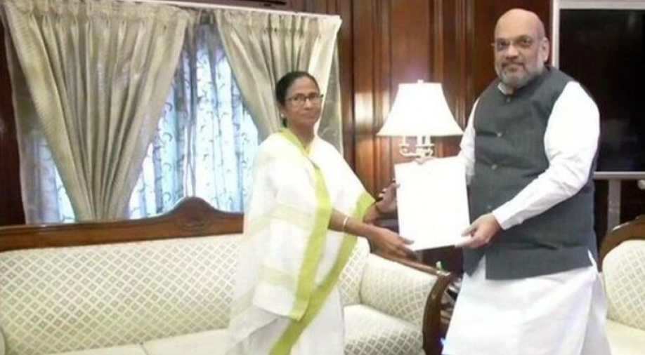 Mamata Banerjee Meets Amit Shah Says Discussed Issue Of 19 Lakh Exculded From Nrc India News News Wionews Com