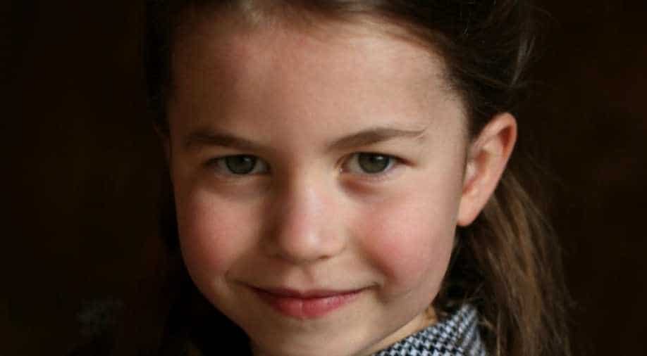 Princess Charlotte is all smiles in the new photo shared on her 6th