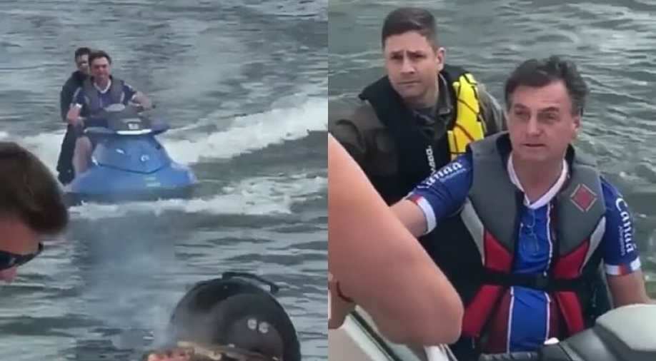 Brazilian President Bolsonaro Rides Jet Ski Amid Coronavirus Chaos In The Country Netizens Lash Out World News Wionews Com