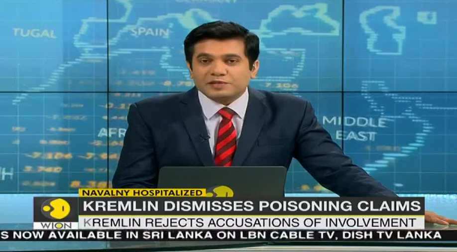Navalny case Kremlin rejects allegation over suspect poisoning World