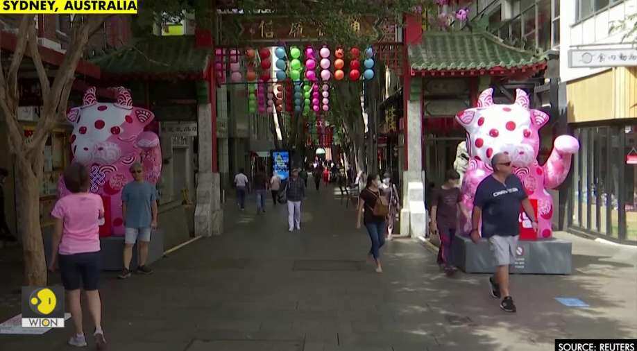 Sydney rings in Lunar New Year with pink ox lanterns, Edge ...