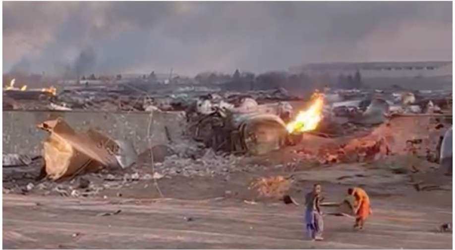 Afghanistan sends investigators to look into the massive fire at Afghan-Iran border - Vimarsana News