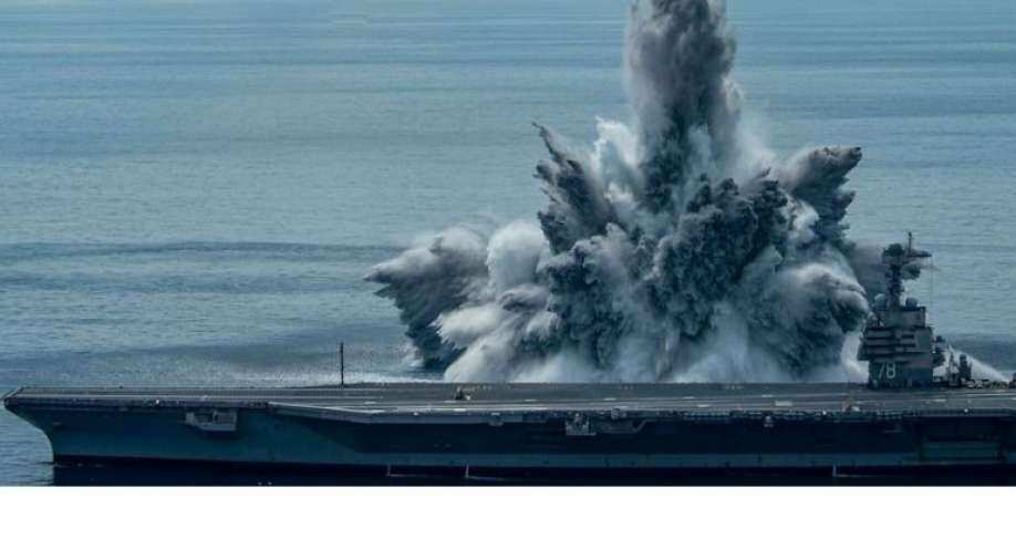 Watch US Navy's aircraft carrier USS Gerald R. Ford completes final