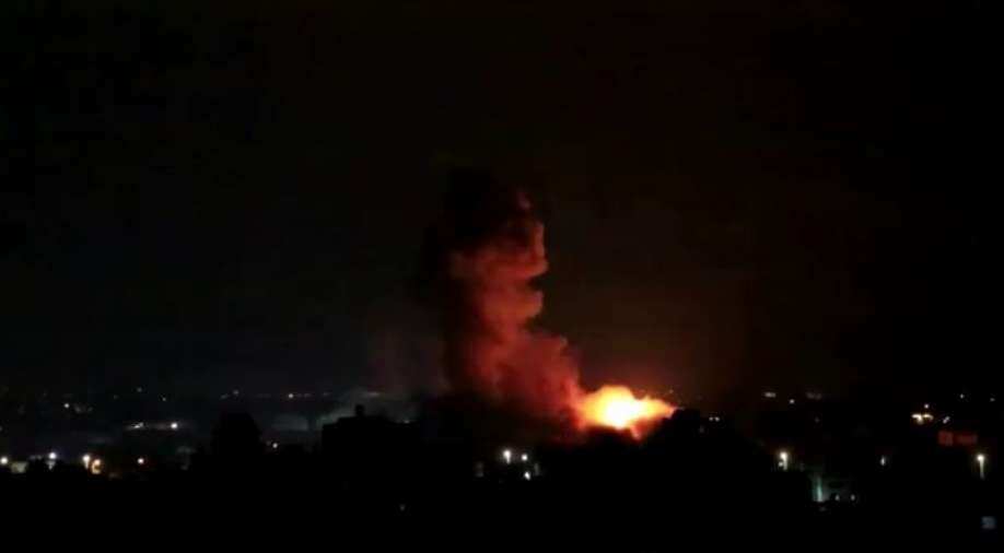 Israel bombs Hamas sites in Gaza over fire balloons - Vimarsana News