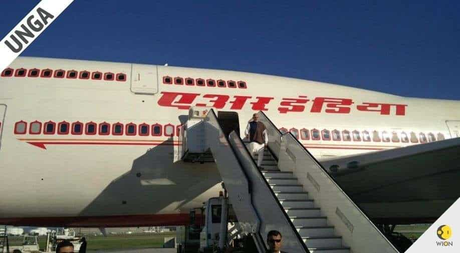 PM Modi US Visit: PM Narendra Modi, On Board Air India One, Shares