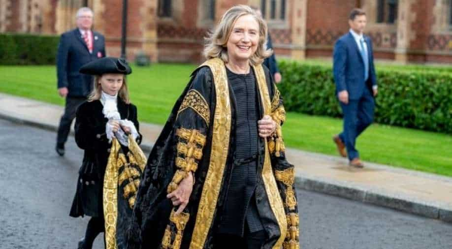 Hillary Clinton inaugurated as new Queen's University chancellor