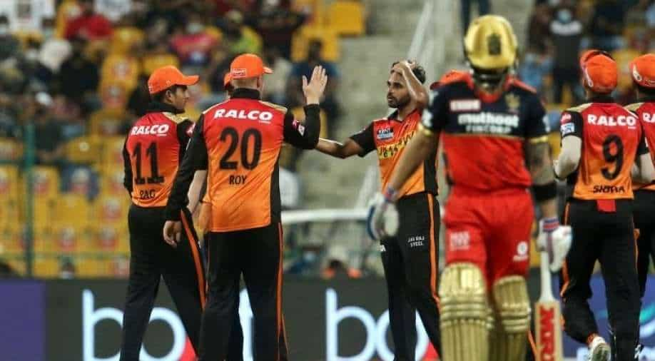 IPL 2021: Sunrisers Hyderabad beat Royal Challengers Bangalore by four  runs, Sports News | wionews.com