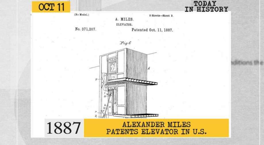 Oct 11 in history Alexander Miles patents elevator in US and more World News