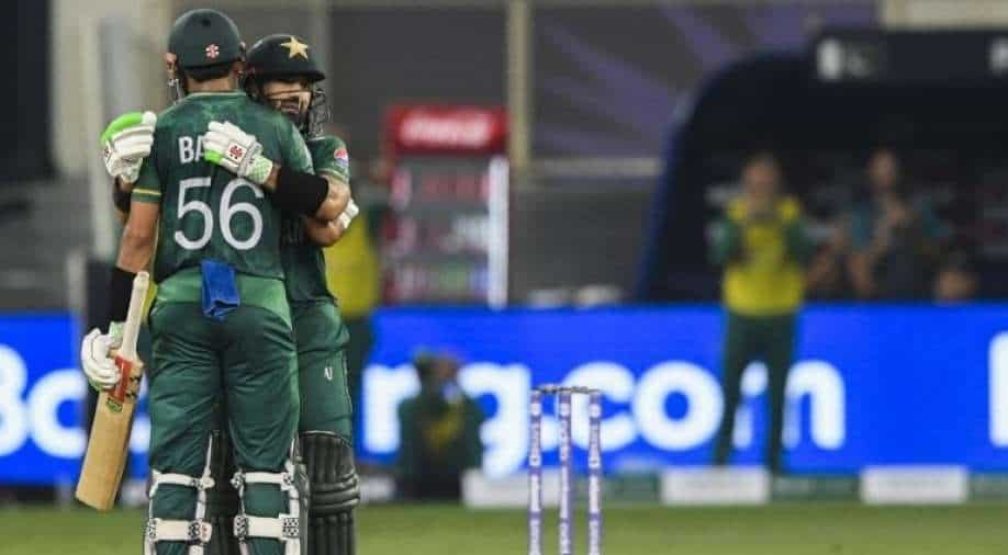 Highlights: Babar, Rizwan guide Pakistan to historic maiden win against India in World Cup contest Highlights: Babar, Rizwan guide Pakistan to historic maiden win against India in World Cup contest