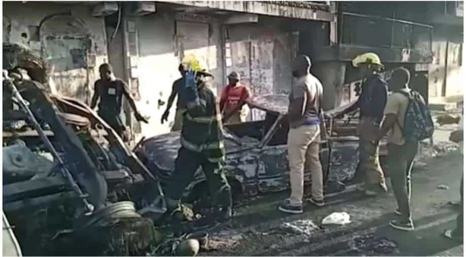 Haiti At least 60 dead in gas tanker explosion World News