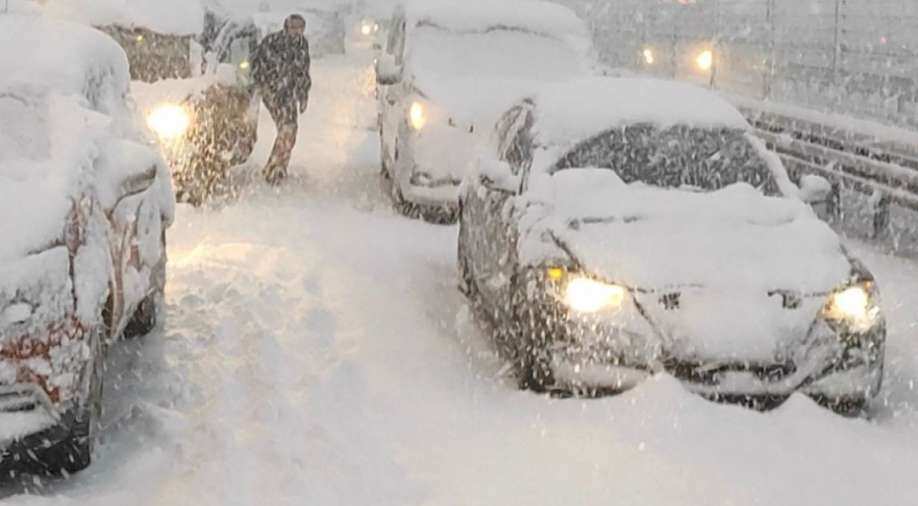 Europe's busiest airport shut as rare snow wraps Mediterranean region